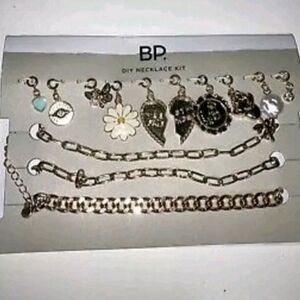 BP Necklace Kit with Gold and Silver Charms